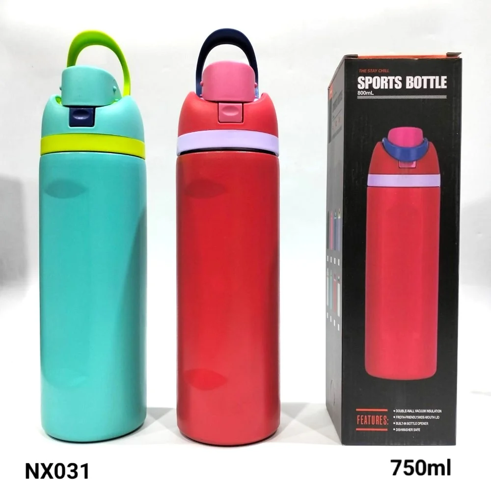 750 Ml Double Wall Bottle - 1pc - Random Color