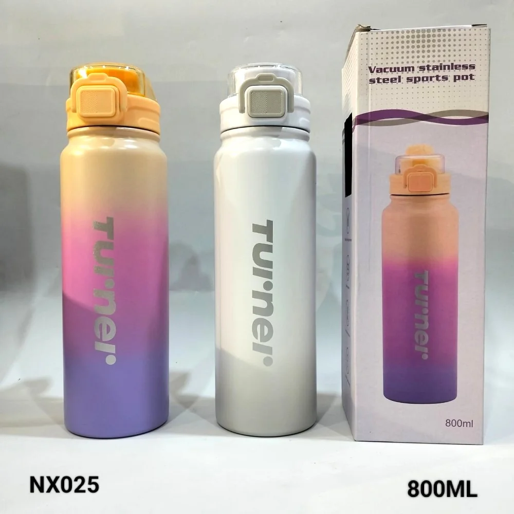 Double Wall Bottle 800 Ml – 1 Pc - Random Color